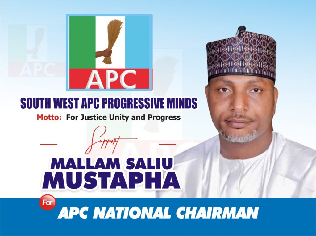 2023 Election: Saliu Mustapha Will Lead Us To Victory- APC Progressive Minds 