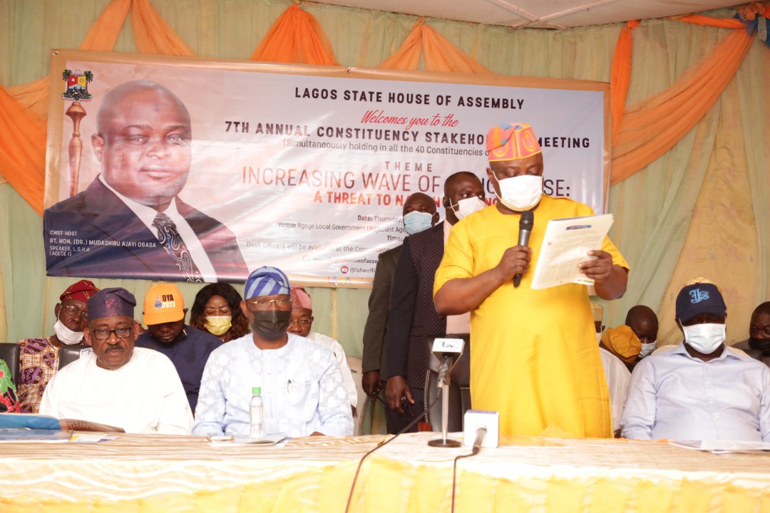 Speaker says Lagos Assembly passing vital laws against drug abuse