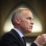 Prime Minister Mark Carney makes an announcement on Parliament Hill in Ottawa on Thursday, May 14, 2026. THE CANADIAN PRESS/Sean Kilpatrick